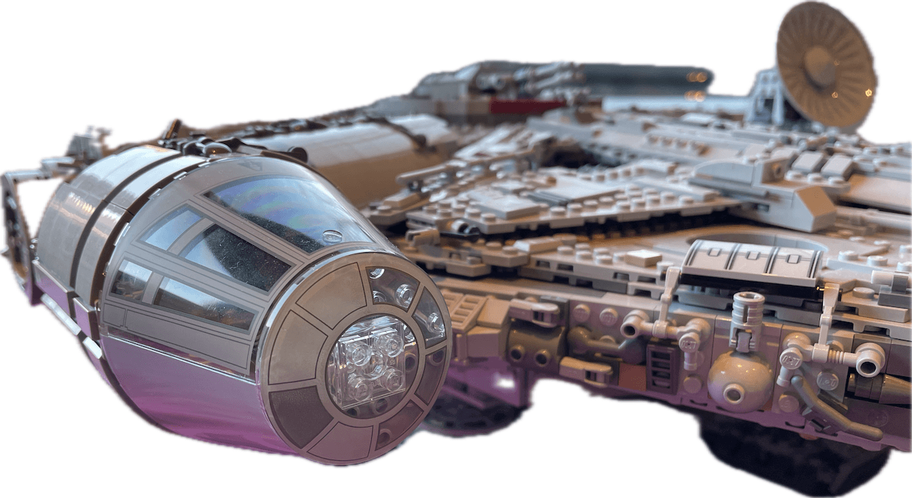 UCS Millennium Falcon - Side View